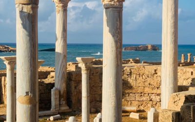 قسم الآثار والإرشاد السياحي يقوم برحلة علمية إلى مدينة شحات (قورينا) ومدينة سوسة (ابولونيا)